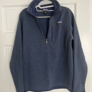 Patagonia Mens Better Sweater 1/4-Zip Fleece Size Small